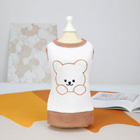 HKM-3241661 Casual Spring and Summer Pet Clothing for Small Dogs - Vests, Skirts, and Sleeved Tees