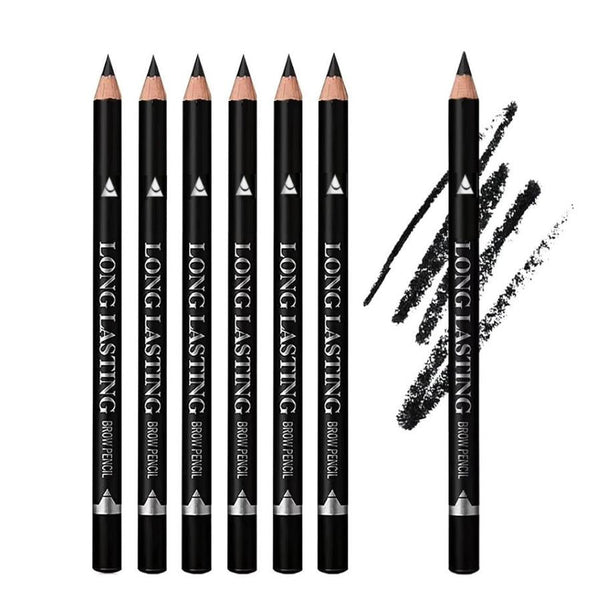 HKM-324243 Waterproof and Sweat-proof Eyeliner Pencil in Multicolor Options: Black, Dark Brown, Light Brown