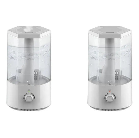 HKM-324371 Ultrasonic LED Humidifier and Air Purifier for Bedroom and Personal Use