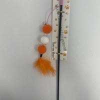HKM-3244093 Interactive Plastic Fur Ball Cat Toy Teaser