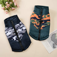 HKM-3244861 Warm Cotton-Padded Dog Jacket for Cold Weather - Sizes S to 7XL