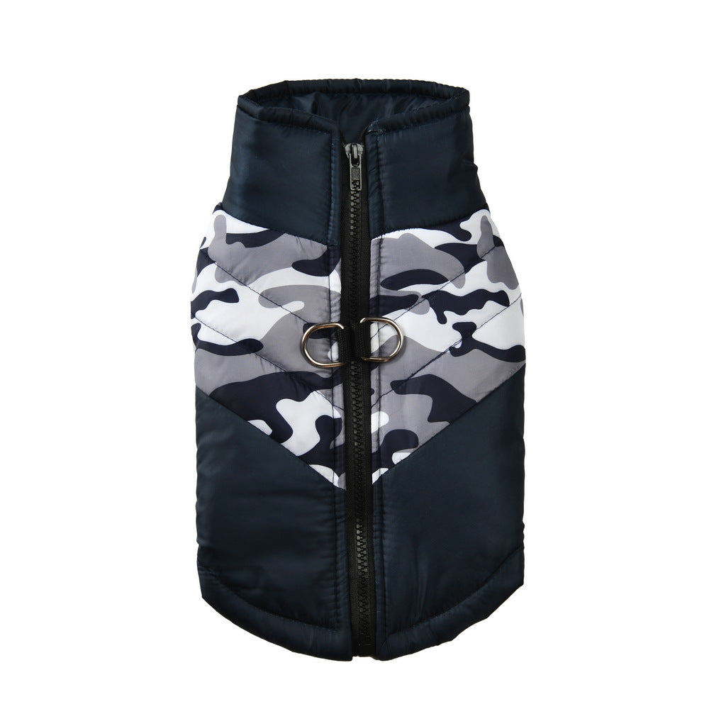 HKM-3244861 Warm Cotton-Padded Dog Jacket for Cold Weather - Sizes S to 7XL