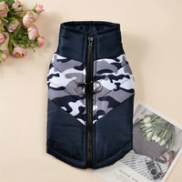 HKM-3244861 Warm Cotton-Padded Dog Jacket for Cold Weather - Sizes S to 7XL