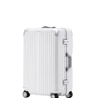 HKM-324563 Durable Aluminium Frame Trolley Suitcase with Integrated Password Lock
