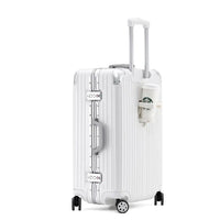 HKM-324563 Durable Aluminium Frame Trolley Suitcase with Integrated Password Lock