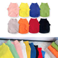 HKM-3245885 Cotton Casual Anti-Hair Clothing for Small Dogs and Cats - Available in Multiple Colors