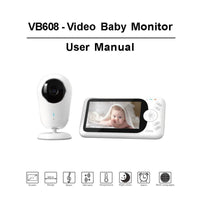 HKM-324691 4.3 Inch Digital Baby Monitor with Night Vision and Two-Way Audio