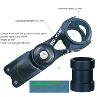 HKM-324691 Adjustable Bicycle Handlebar Riser for Enhanced Riding Comfort