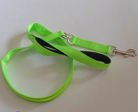 HKM-3248829 LED Fiber Optic Reflective Dog Leash with Manual Control for Day and Night Safety