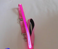 HKM-3248829 LED Fiber Optic Reflective Dog Leash with Manual Control for Day and Night Safety