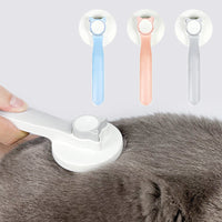 HKM-3252285 Self-Cleaning Slicker Brush for Dogs and Cats - Perfect for Long and Short Hair, Gentle Shedding and Grooming