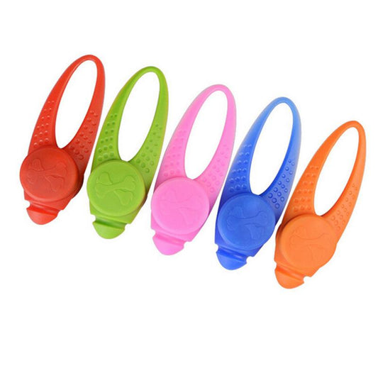 HKM-3252797 Luminous Anti-Lost Dog Pendant with Silicone Material and Multiple Light Modes