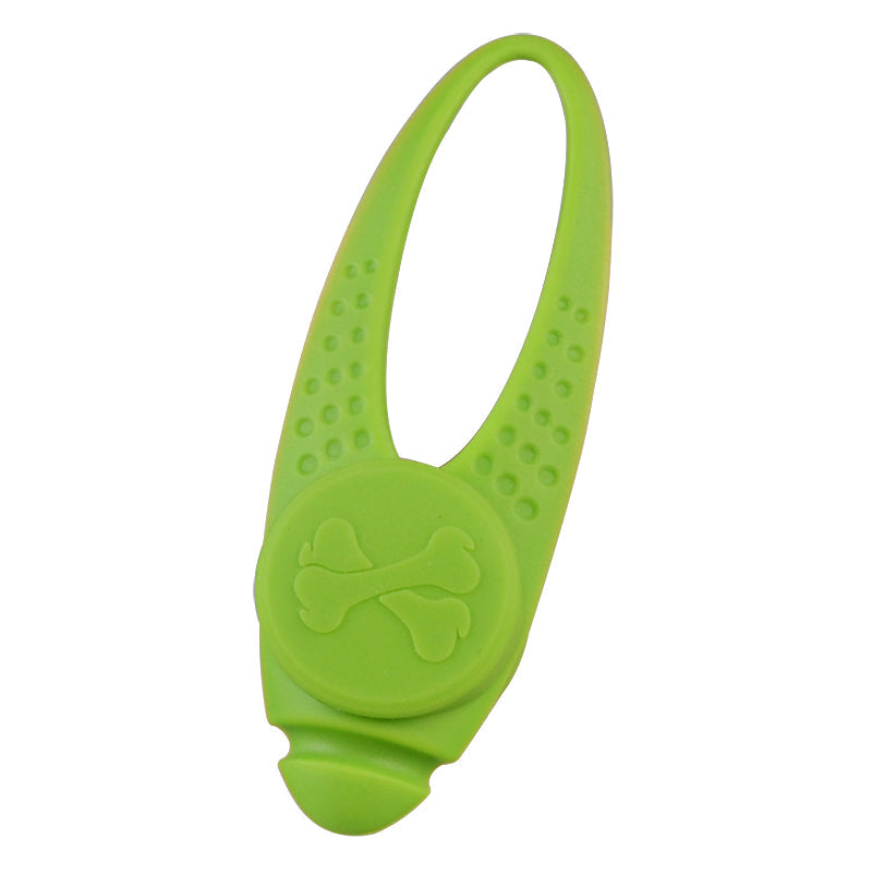 HKM-3252797 Luminous Anti-Lost Dog Pendant with Silicone Material and Multiple Light Modes