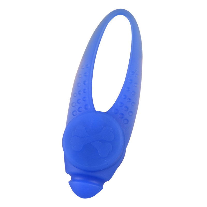HKM-3252797 Luminous Anti-Lost Dog Pendant with Silicone Material and Multiple Light Modes