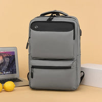 HKM-325395 15.6 Inch Portable Waterproof Laptop Backpack for Men with Oxford Material