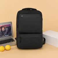 HKM-325395 15.6 Inch Portable Waterproof Laptop Backpack for Men with Oxford Material