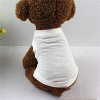 HKM-3255357 Pure Cotton Dog Vest for All Seasons - Comfortable and Stylish Pet Apparel