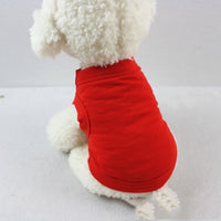 HKM-3255357 Pure Cotton Dog Vest for All Seasons - Comfortable and Stylish Pet Apparel