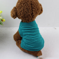 HKM-3255357 Pure Cotton Dog Vest for All Seasons - Comfortable and Stylish Pet Apparel