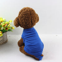HKM-3255357 Pure Cotton Dog Vest for All Seasons - Comfortable and Stylish Pet Apparel