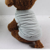HKM-3255357 Pure Cotton Dog Vest for All Seasons - Comfortable and Stylish Pet Apparel