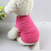 HKM-3255357 Pure Cotton Dog Vest for All Seasons - Comfortable and Stylish Pet Apparel