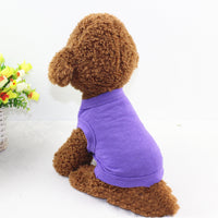 HKM-3255357 Pure Cotton Dog Vest for All Seasons - Comfortable and Stylish Pet Apparel