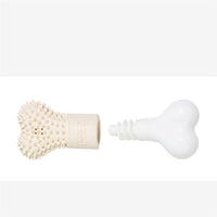 HKM-3255613 Durable Nylon and Rubber Chew Toy for Dogs - Burr Bone Design