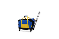 HKM-3257021 Pet Trolley Bag Carry Case for Vehicle Transport - Breathable Polyester, Solid Colors