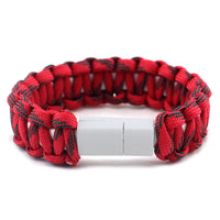 HKM-325715 Nylon Woven Fast Charge Data Cable for Mobile Phones - Unisex U-Shaped Design