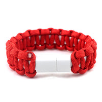 HKM-325715 Nylon Woven Fast Charge Data Cable for Mobile Phones - Unisex U-Shaped Design