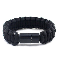 HKM-325715 Nylon Woven Fast Charge Data Cable for Mobile Phones - Unisex U-Shaped Design