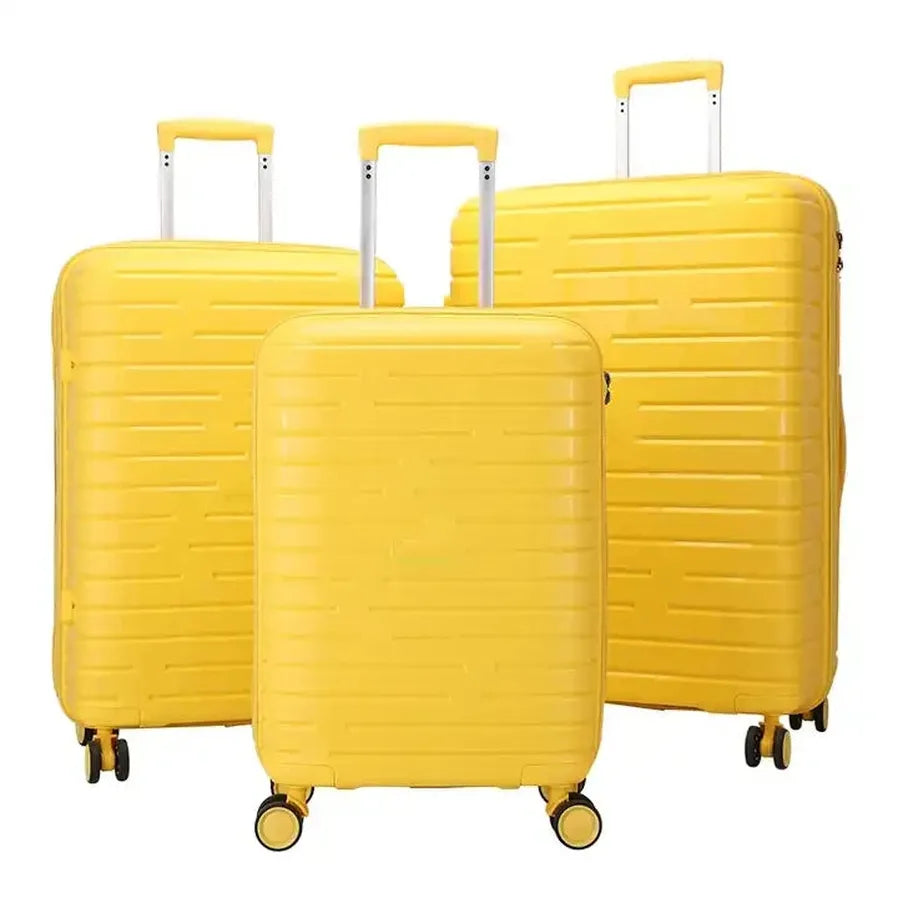 HKM-325715 Urban Carry-on Luggage Set - 20, 24, 28 Inch Trolley Suitcase for Travel