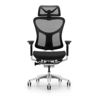 HKM-325779 Adjustable High Back Executive Office Chair with Headrest and Full Mesh Design