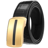 HKM-326035 Stainless Steel Blank Buckle Belt - Model LY36-61487-8