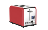 HKM-326227 Smart Touch Screen Electric Bread Toaster with Automatic Pop-up Function for 2 Slices
