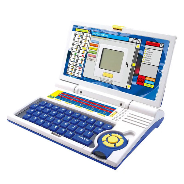 HKM-326291 Classic Intelligent Educational Laptop for Kids - Learning Toy for Ages 2 to 13 Years