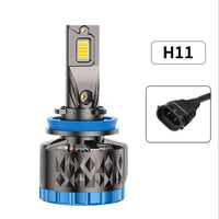 HKM-326355 High Power 160W 16000Lm H7 LED Headlight Bulb for H4, H1, H11, 9005, 9006, 9012 with 6000K White Light, 12V High Low Beam