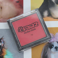HKM-3263805 Cute Pet Blush Stain Coloring Powder - Safe, Odorless & Non-Irritating, Various Colors 4g