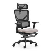 HKM-326419 Ergonomic Mesh Office Chair with Adjustable Footrest and BIFMA Certification