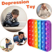 HKM-326611 Educational 2-in-1 Fidget Toy for Stress Relief and Learning Letters and Numbers