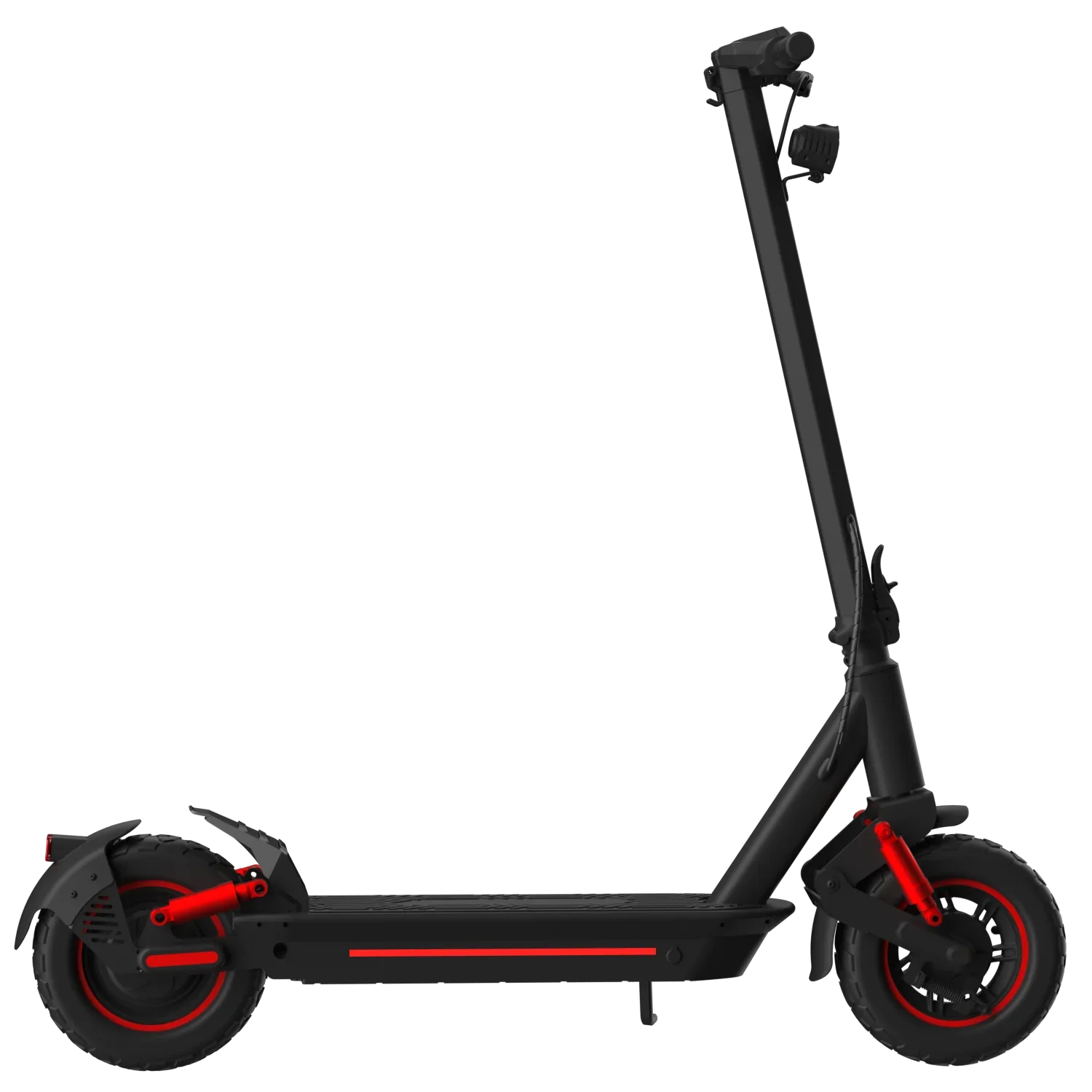 HKM-326675 Foldable Electric Scooter ES1024 for Adults - 30mph, 45-50km Range, Dual Suspension, Bluetooth Control