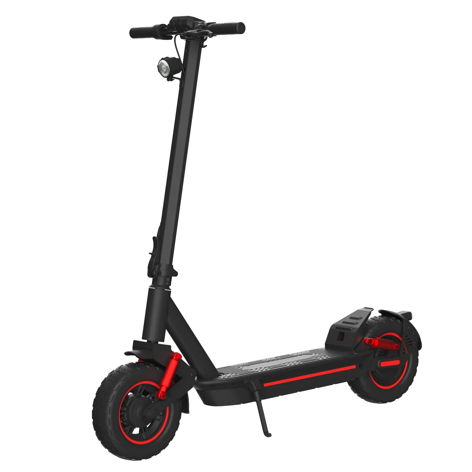 HKM-326675 Foldable Electric Scooter ES1024 for Adults - 30mph, 45-50km Range, Dual Suspension, Bluetooth Control