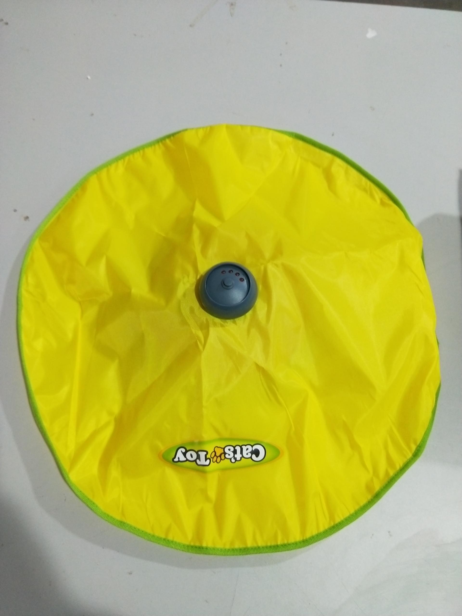 HKM-3267133 Four-Speed Electric Amusement Plate for Cats with Rotating Toy and Adjustable Speed
