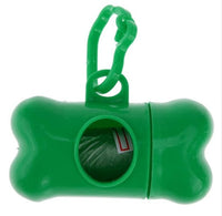 HKM-3268541 Portable Pet Waste Bag Dispenser with Bone Design for Easy Clean-Up Outdoors