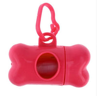 HKM-3268541 Portable Pet Waste Bag Dispenser with Bone Design for Easy Clean-Up Outdoors