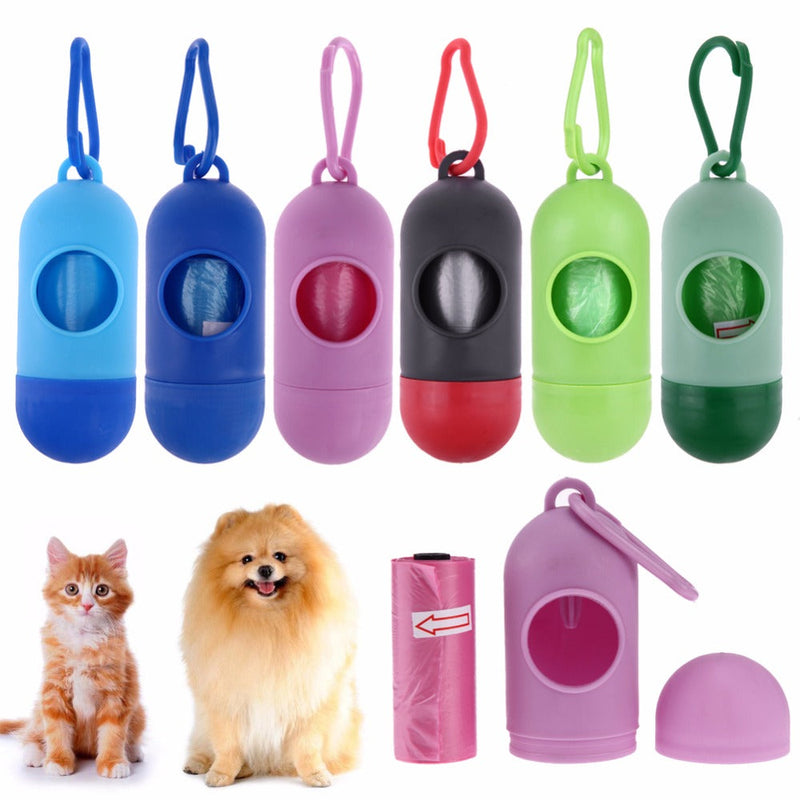 HKM-3268541 Portable Pet Waste Bag Dispenser with Bone Design for Easy Clean-Up Outdoors