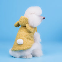 HKM-3268669 Stylish Two-Legged Cotton Dress for Dogs - Available in Gray, Yellow, Pink