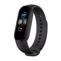 HKM-326995 Full Screen Bluetooth Blood Oxygen Monitor with Touch Interface and Wrist Strap
