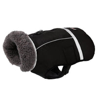 HKM-3270461 Thick Warm Dog Vest - Waterproof, Reflective, Adjustable for Small to Large Breeds